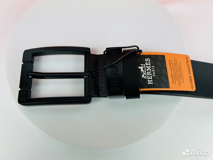 Ремень мужской кожаный Hermes