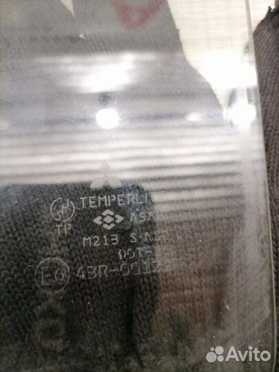 Стекло заднее левое Mitsubishi Lancer 9 CS5W 4G18