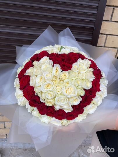 101 роза сердце когда признаться нужно вот так