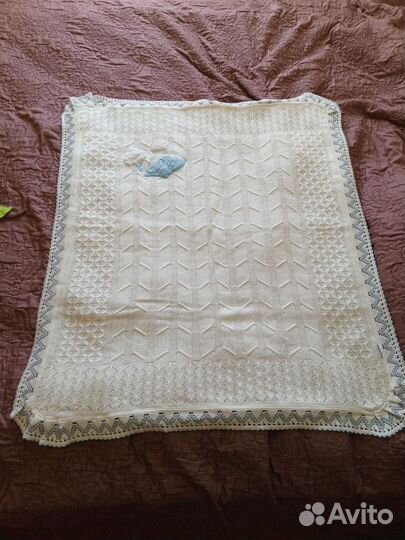 Конверт на выписку вязаный весна-осень