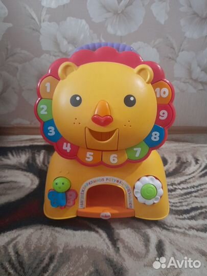 Каталка-толокар Львенок со звуком