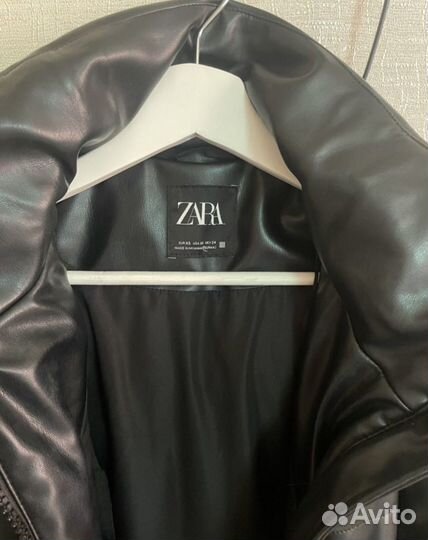 Куртка экокожа женская Zara