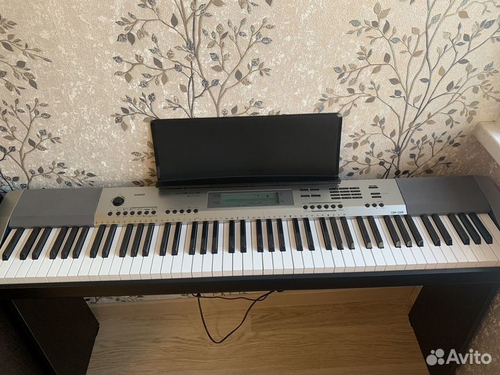 Цифровое пианино casio, инструмент модели CDP-230R