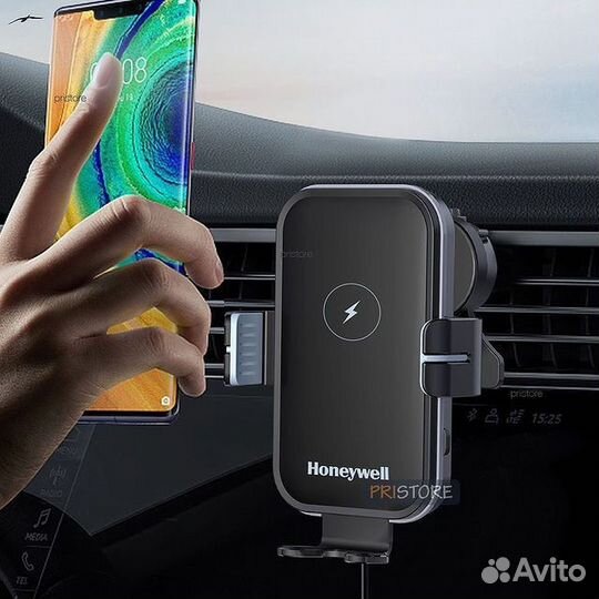 Автомобильный держатель с беспровод-зарядкой HZX8