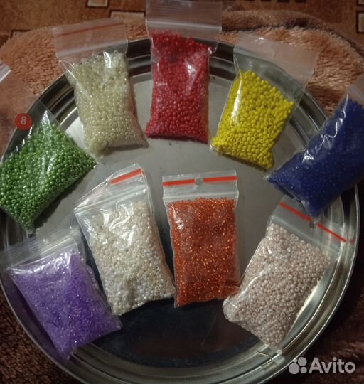 Бисер китайский пакетом