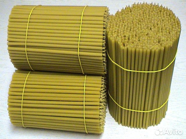 Свечи восковые