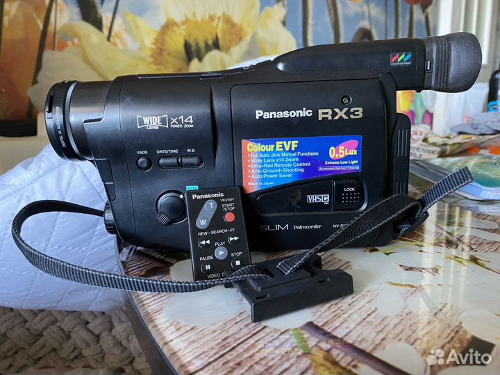 Видеокамера panasonic rx