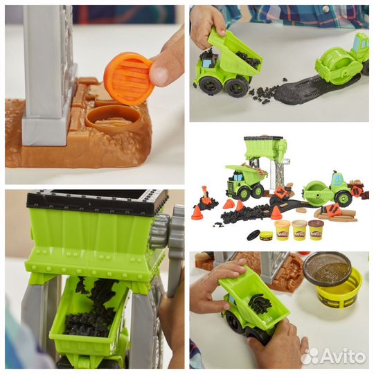 Игровые наборы Play-Doh Wheels и Play the Game