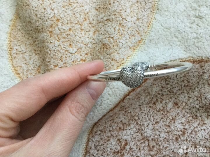 Серебряный браслет пандора