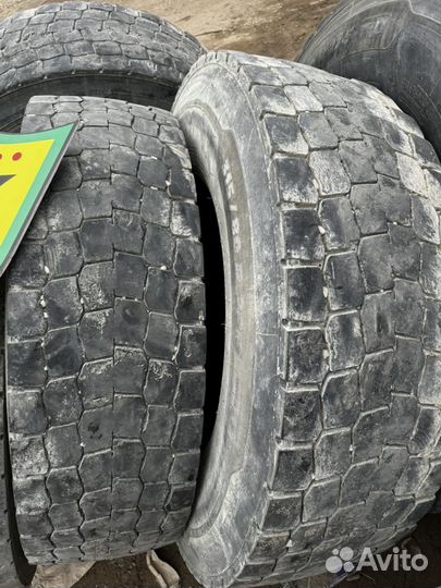 Шины велущие бу 315/80 R22.5 Michelin X Multi