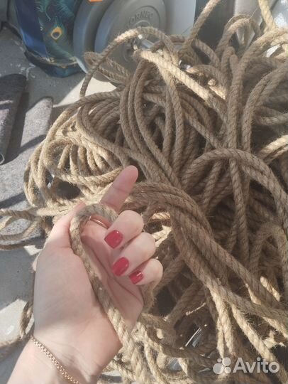 Джутовый канат 8 мм