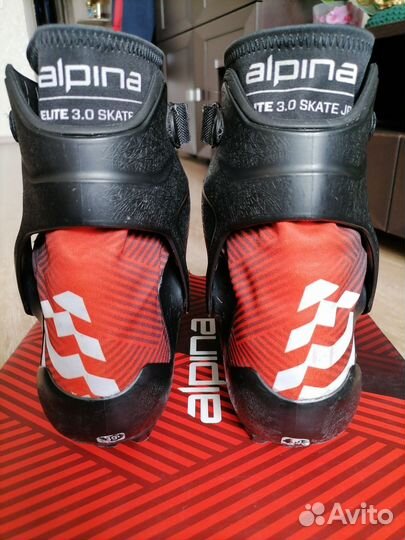 Лыжные ботинки alpina коньковые E3,0j 39р