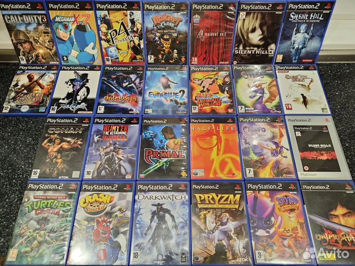 Диски для Sony Playstation 2