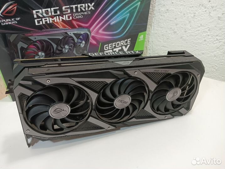 Видеокарта asus GeForce RTX 3070 strix gaming OC