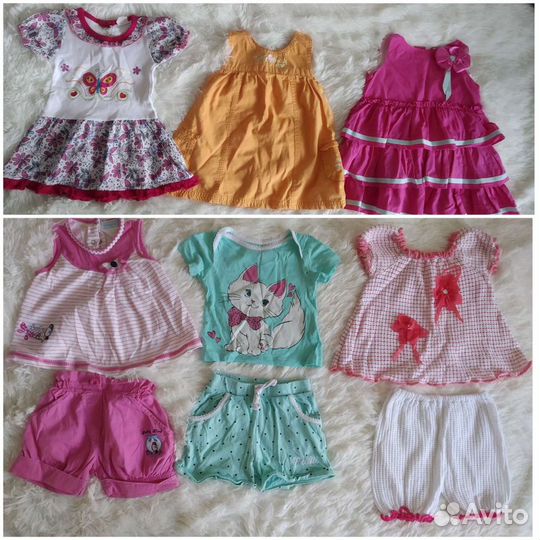 Вещи пакетом на девочку