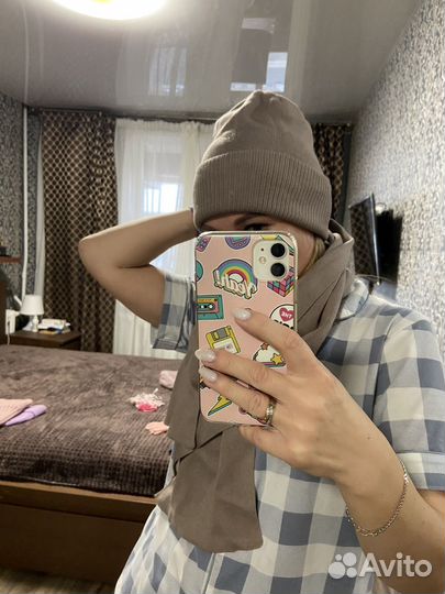 Набор шапка и шарф