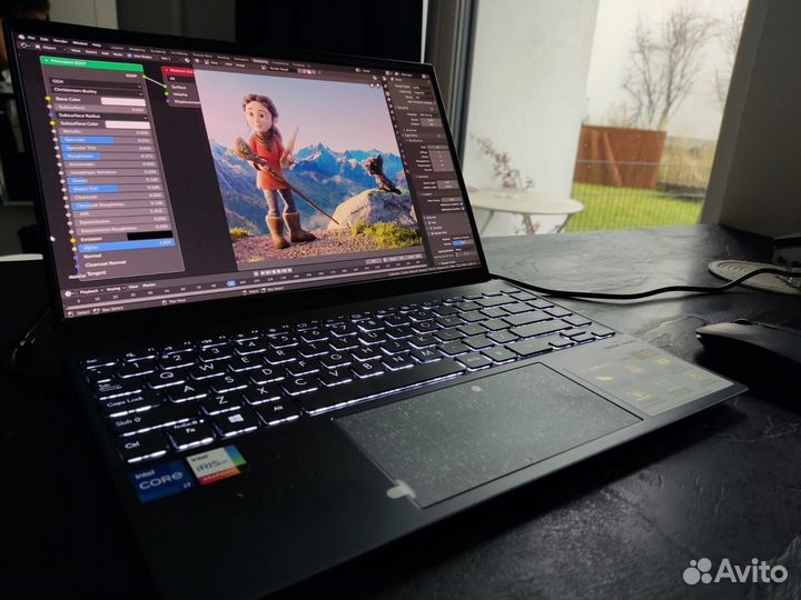 Мощный игровой Ноутбук asus/ Core i3