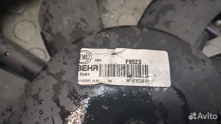 Вентилятор радиатора Fiat Ducato 2014, 2014