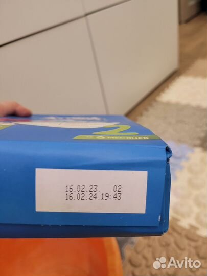 Смесь молочная агуша 2