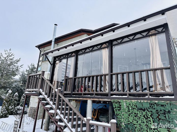 Мягкие окна на террасу, веранду, беседку