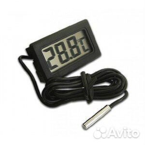 Электронный термометр с выносным датчиком 4 мм трм