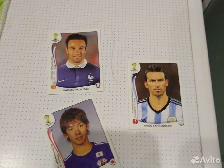 Наклейки panini чм 2014