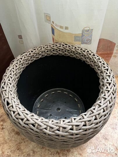Кашпо из ротанга 20 литров