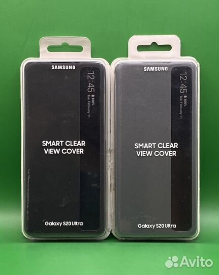 Оригинальный чехол-книжка для Samsung S20 Ultra