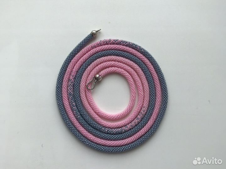Лариат из бисера
