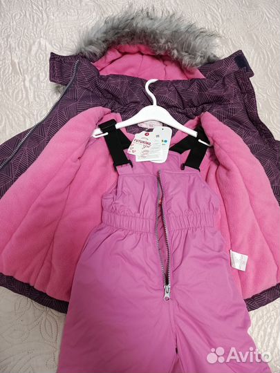 Зимний костюм для девочки 104 futurino