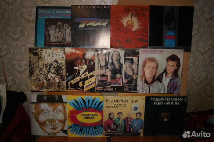 Виниловые пластинки - Кино. Парк Горького.Алиса LP