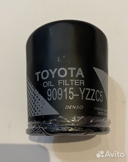 Фильтр Oil фильтр масляный Toyota 90915-yzzc5
