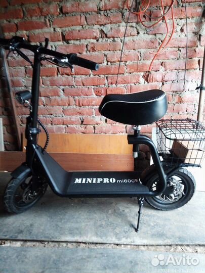 Электросамокат mini PRO mi 600 c сиденьем