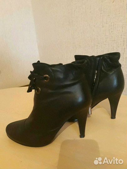 Ботильоны новые кожа