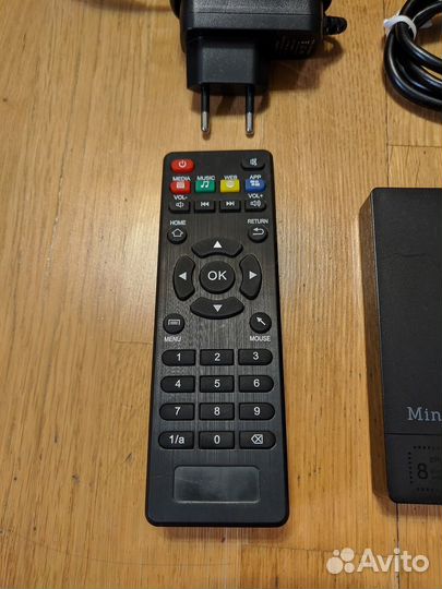 Тв бокс Mini M8S Pro-C 4K/S912/AndroidTV 9, кастом