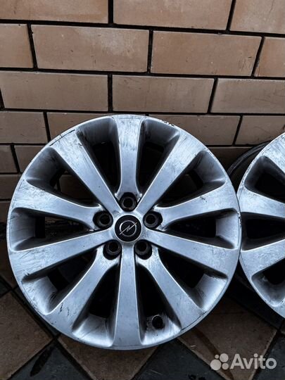 Диски литые r17 opel 5 105