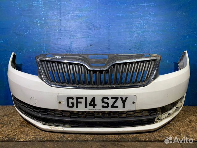 Бампер передний Skoda Rapid 2012-2019