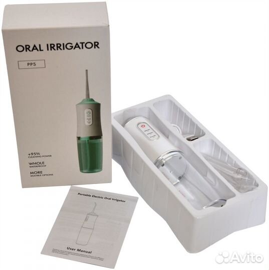 Ирригатор для полости рта портативный новый