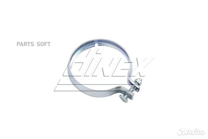 Хомут глушителя d-90 mm