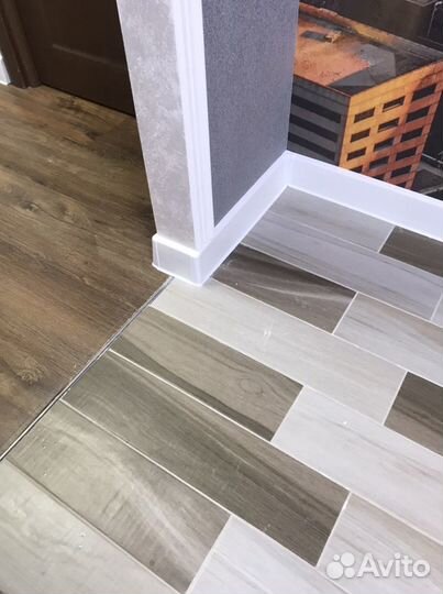 Установка плинтуса мдф дюрополимер. продажа