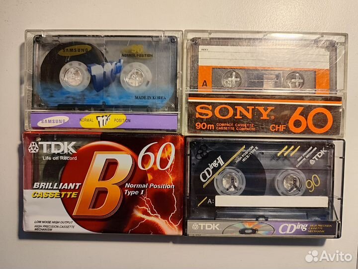 Аудиокассеты TDK Sony Samsung