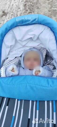 Коляска 2 в 1 бу