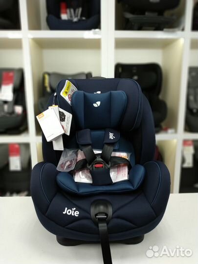 Автокресло детское 0-25кг Joie Stages Navy Blazer