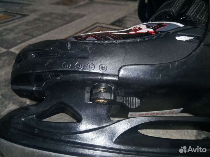 Коньки детские раздвижные 30-33 размер соответству