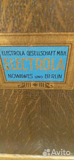 Граммофон напольный Electrola германия