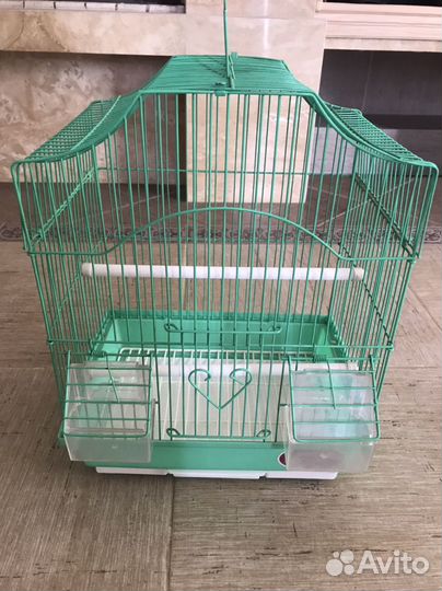Клетка для попугая, кенара или небольшой птички