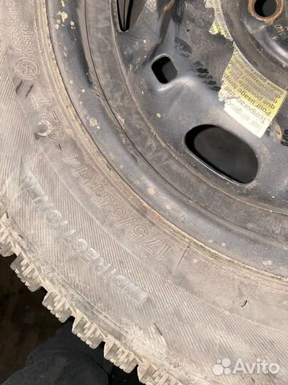 175/65 R14 Lassa Iceways 2 Зима Штампованные R14 p