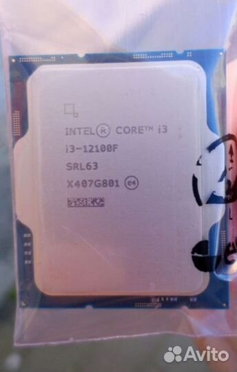 Intel Процессор i3-12100F OEM (без кулера)