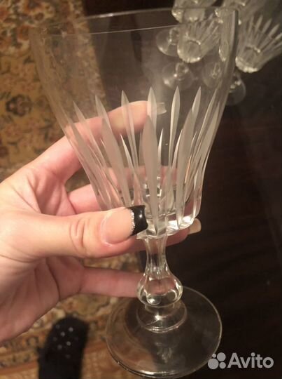 Хрустальные бокалы