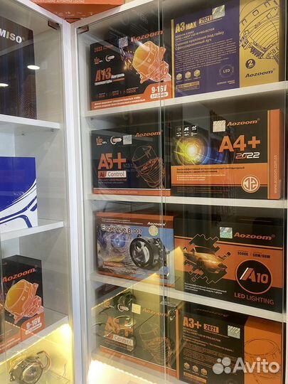 Светодиодные bi-led линзы